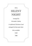 Silent Night (SSA)