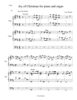 Joy of Christmas Medley for Piano and Organ/Keyboard