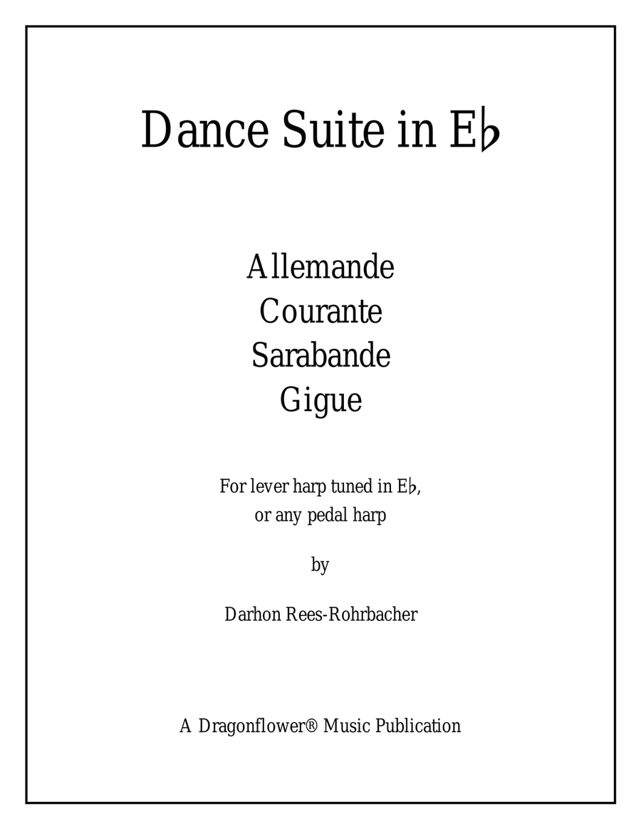 Dance Suite in Eb Harp scores gallery preview page 3