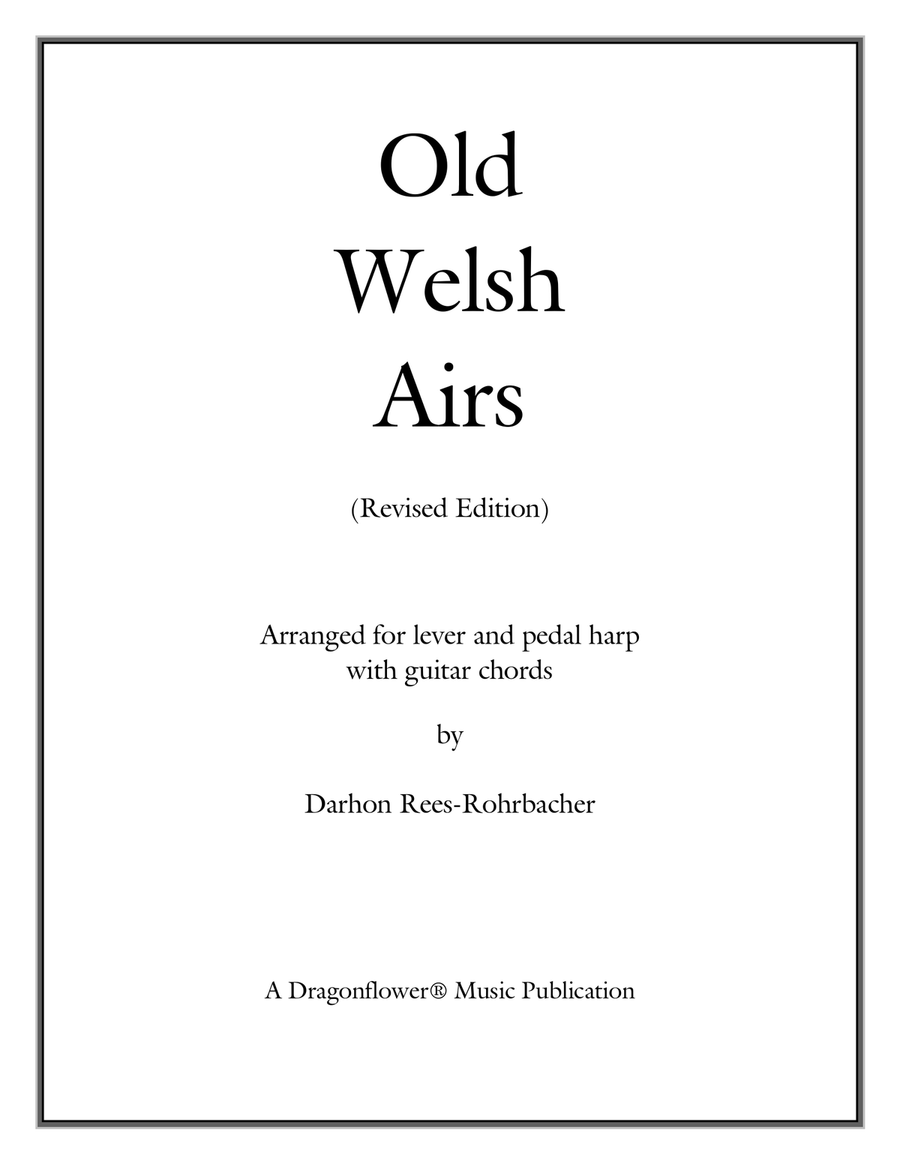 Old Welsh Airs Harp scores gallery preview page 3