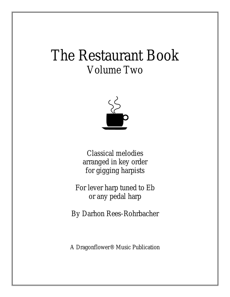 The Restaurant Book - Volume 2 - Romantic Harp scores gallery preview page 3