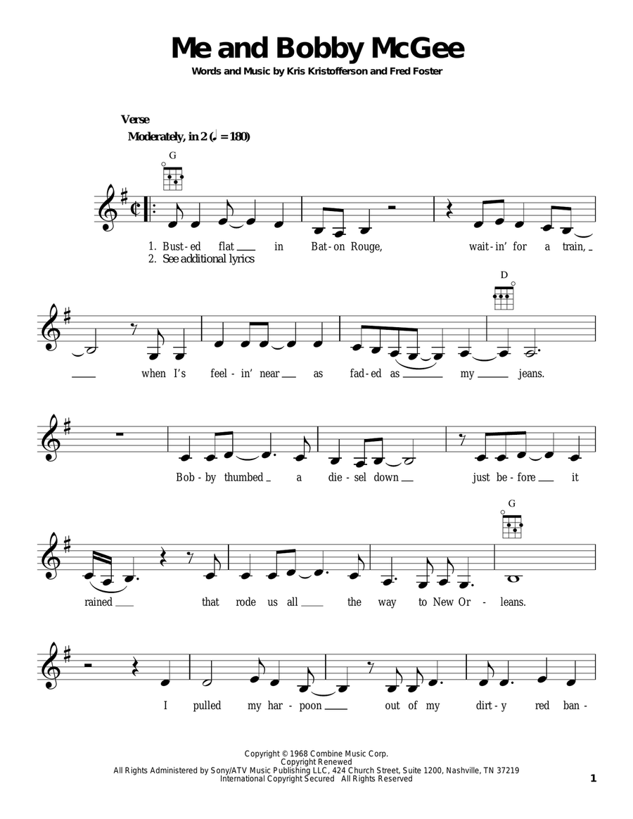 Ukulele Song Collection, Volume 2: Rock/Pop Ukulele scores gallery preview page 6