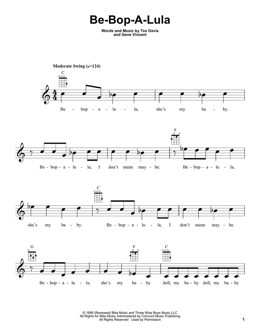 Ukulele Song Collection, Volume 10: Early Pop Ukulele scores gallery preview page 6