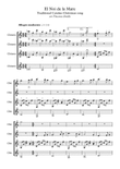El Noi de la Mare (guitar ensemble) - Score Only