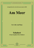 Schubert-Am meer,for Cello and Piano mini preview