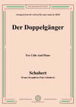 Schubert-Doppelgänger,for Cello and Piano mini preview