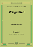 Schubert-Wiegenlied,for Cello and Piano mini preview