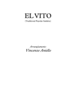 El Vito (guitar ensemble) - Score Only