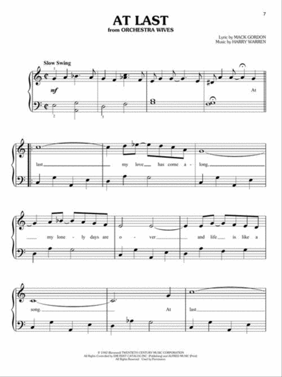Simple Movie Songs Simple Movie Songs Easy Piano scores gallery preview page 6