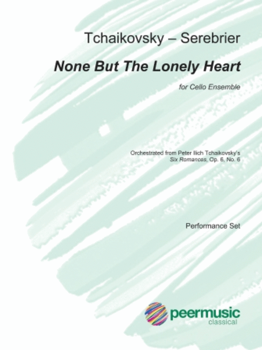 None But the Lonely Heart Cello scores gallery preview page 1