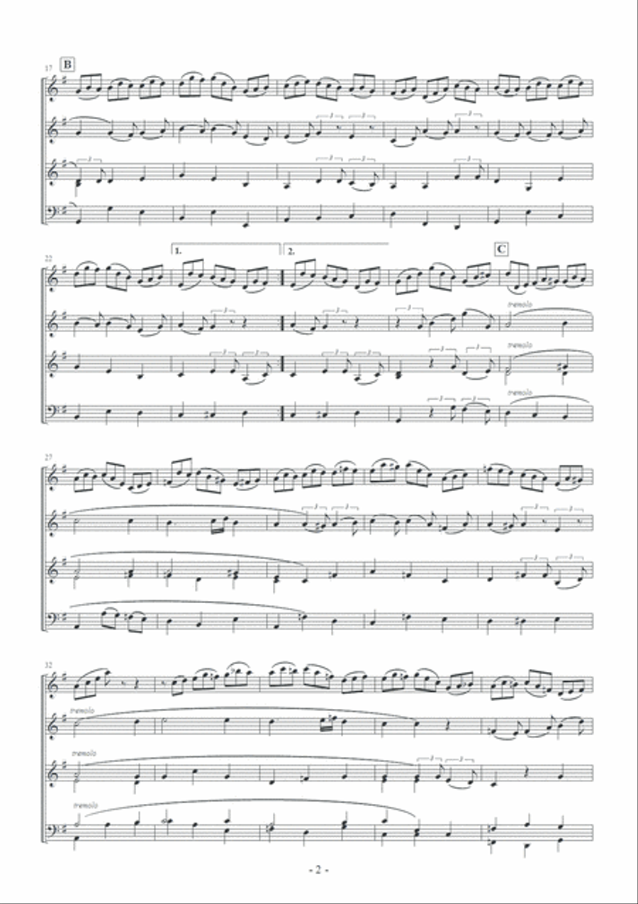 J.S.Bach / Jesu, Joy of Man's Desiring School and Community scores gallery preview page 3