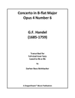 Concerto in B-Flat Major for Lever Harp