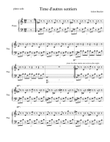 Time sur d'autres sentiers (Piano version for orchestra)
