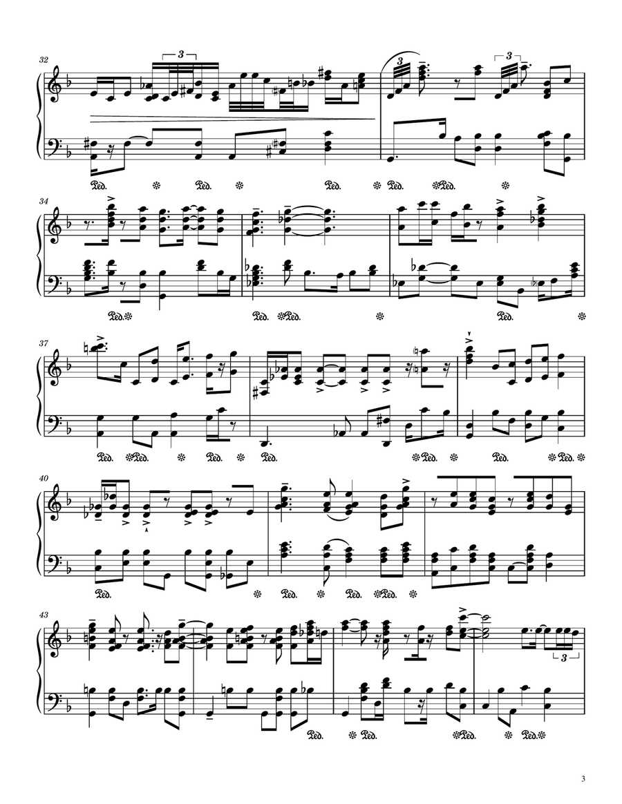 The Girl From Ipanema (Garota De Ipanema) Piano Solo scores gallery preview page 3