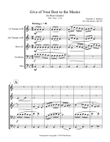 Give of Your Best to the Master (for Brass Quintet)