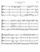 You & I String Quartet scores gallery preview page 6