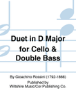 Duet in D Major for Cello & Double Bass