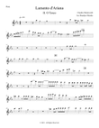 O Teseo from Lamento d'Ariana (Claudio Monteverdi)