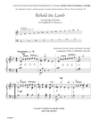 Behold The Lamb (communion Hymn)