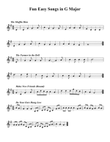 Four Fun and Easy Songs: Muffin Man, Farmer in the Dell, Make New Friends, Do Your Ears Hang Low