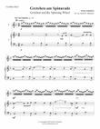 Gretchen am Spinnrade, for carillon duet