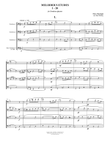 Melodious Etudes 1-20 for Trombone Quartet