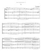 Melodious Etudes 1-20 for Trombone Quartet Brass Quartet scores gallery preview page 3