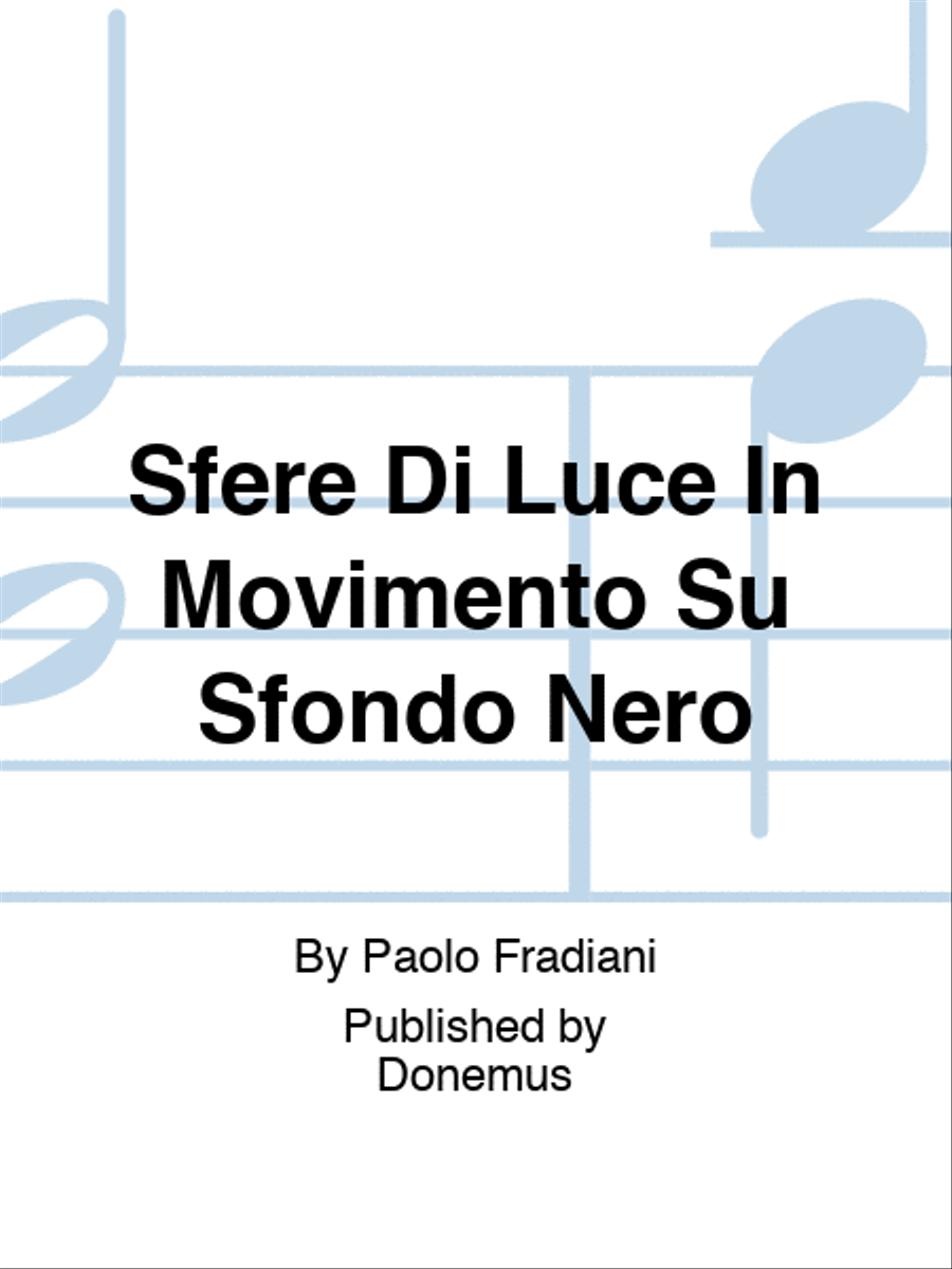 Sfere Di Luce In Movimento Su Sfondo Nero String Quartet scores gallery preview page 1
