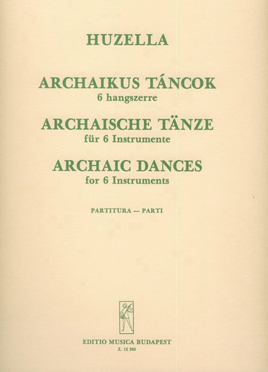 Archaische Tänze für sechs Instrumente