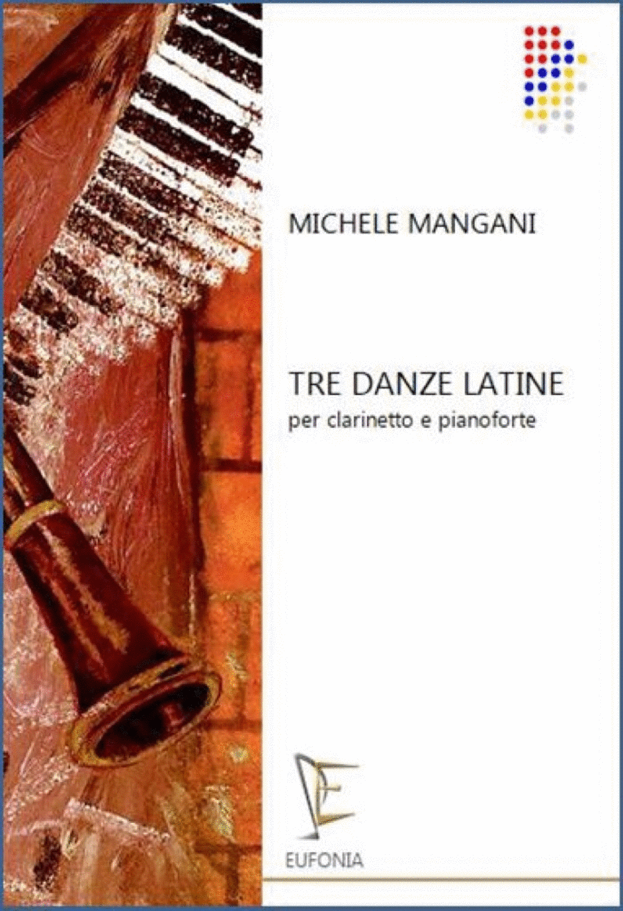 Tre Danze Latine Clarinet Solo scores gallery preview page 1