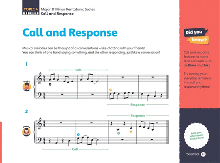 Rockschool Piano Method Book 2 scores gallery preview page 4
