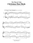 The Flute & Viola Christmas Duet Book