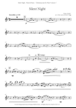 Silent Night ; A Shmooshy jazz arrangement for flute (in C) and Piano. Includes FREE demonstration,