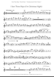 I Saw Three Ships; An arrangement that simply oozes Christmas for flute (in C) and Piano. Includes F