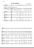 Peter Cornelius Weihnachtslieder - 3. Die Könige - mit Flöte