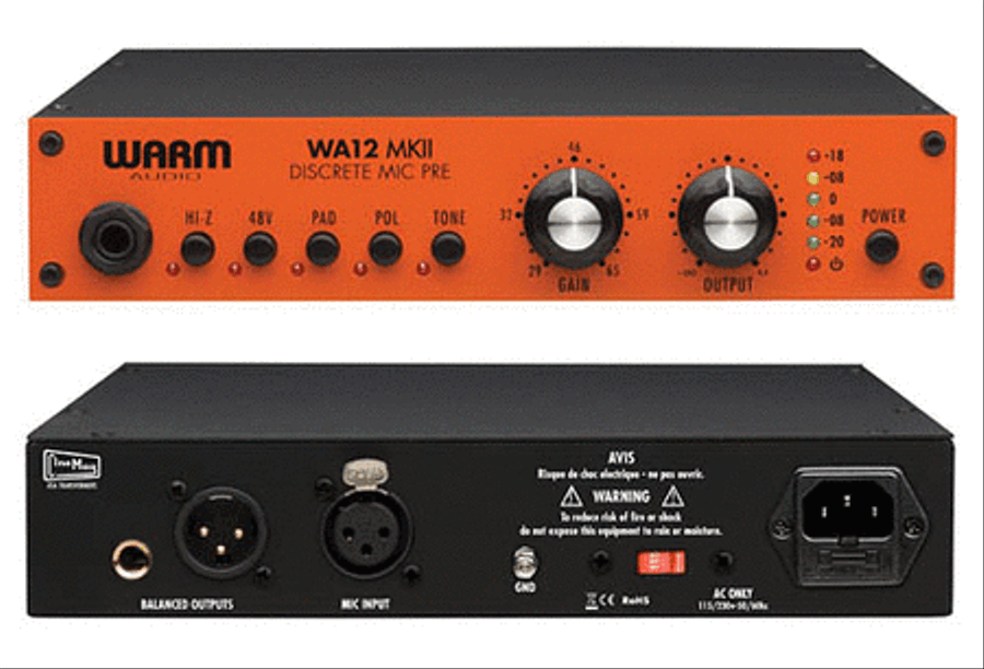 WA12 MKII Discrete Mic Pre scores gallery preview page 3