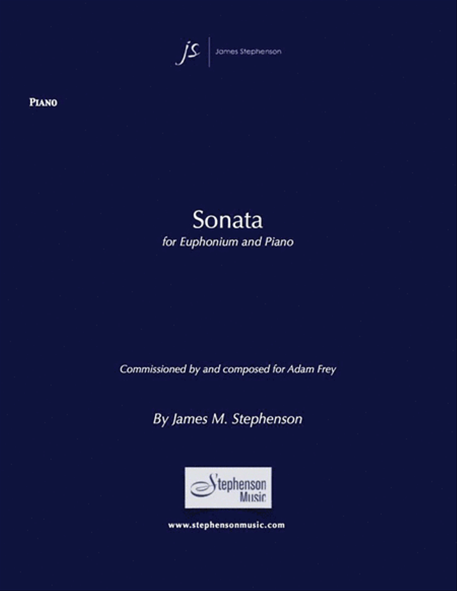 Sonata Sonata Euphonium scores gallery preview page 1