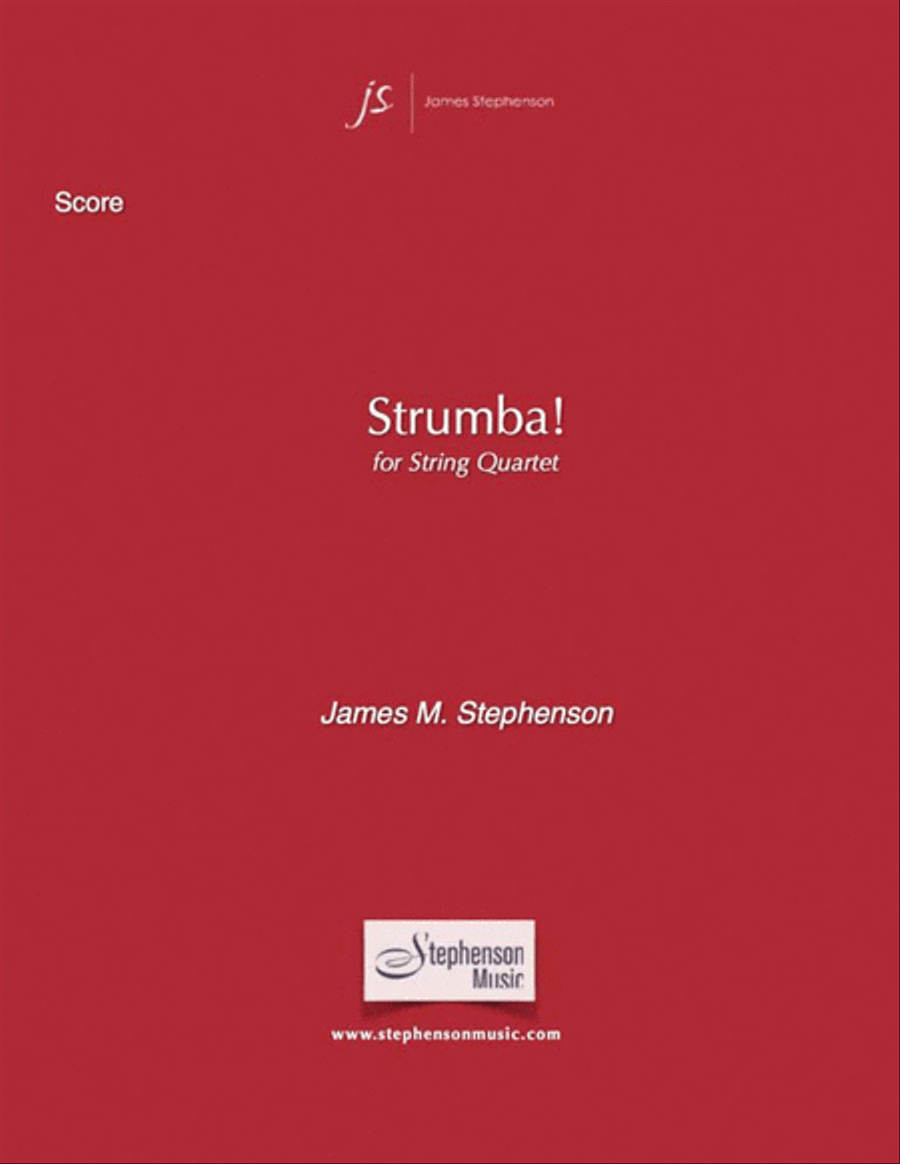 Strumba! Strumba! String Quartet scores gallery preview page 1