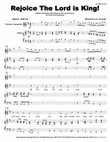 Rejoice The Lord is King! (Easter with Choir, Orchestra and Trumpet)