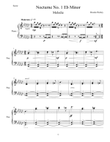 Nocturne No. 1 Eb Minor