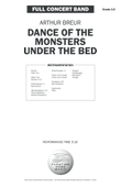 Dance of the Monsters Under the Bed - Concert Band Arrangement
