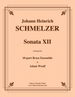 Sonata XII for 10-part Brass Ensemble