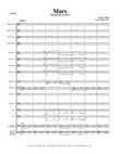 The Planets 7-movement Suite complete for 14-piece Brass Ensemble w Timpani & Percussion mini preview