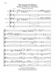 The Sound Of Silence - Score Only