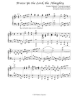 Praise Ye the Lord, the Almighty (Advanced Piano)