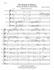 The Sound Of Silence - Score Only