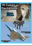 19 Cuises Dachshund Partituras Piano a 4 Manos Alfredo Figueras
