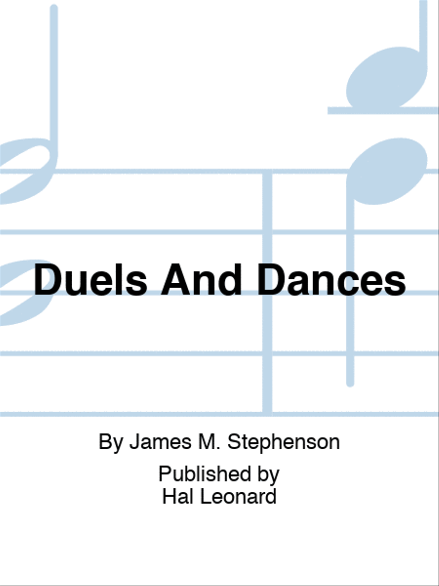 Duels And Dances Duels And Dances Concert Band scores gallery preview page 1