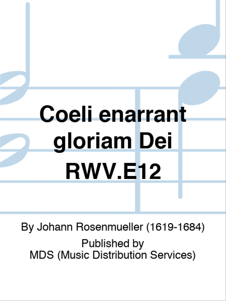 Coeli enarrant gloriam Dei RWV.E12 Violin scores gallery preview page 1