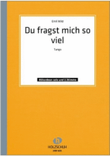 Du fragst mich so viel, Tango